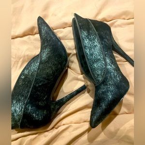Nine West Cow hair booties